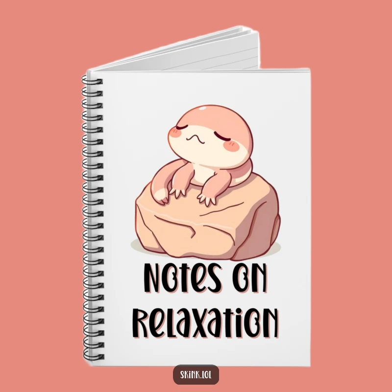 Funny Skink Notebook: Jot Down Relaxed Thoughts with This Hilarious Journal!