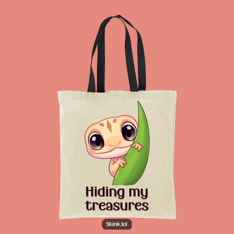 Funny Skink Tote Bag: Carry Your Curiosity with This Hilarious Accessory!